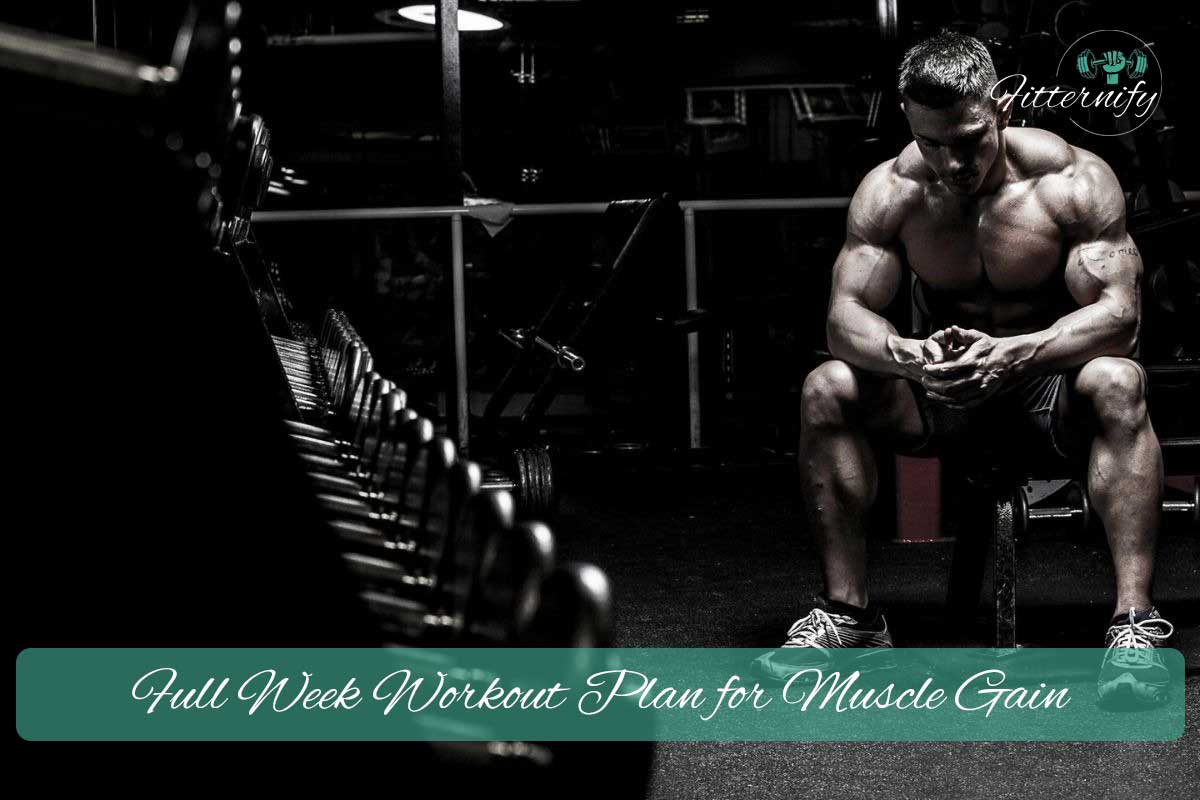 Full Week Workout Plan for Muscle Gain